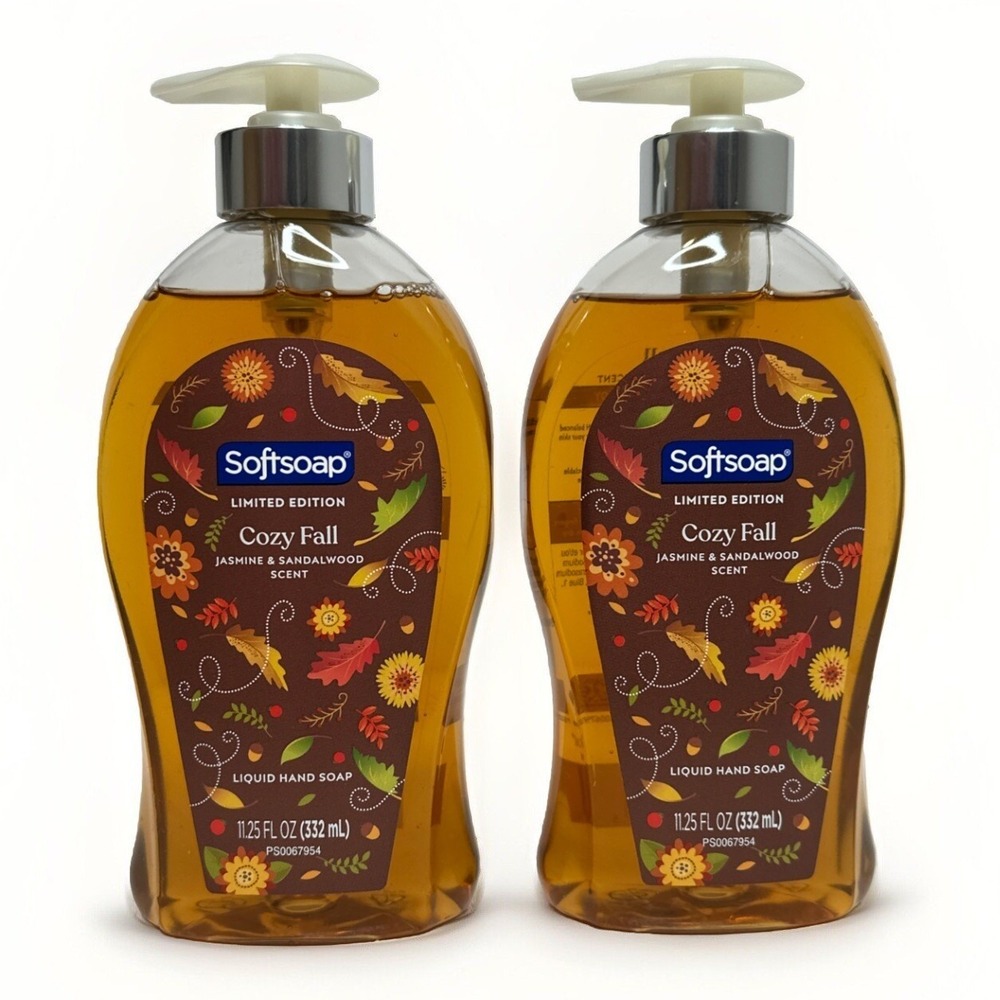 Softsoap Limited Edition Cozy Fall Liquid Hand Soap 11.25 fl oz **LOT OF 2**